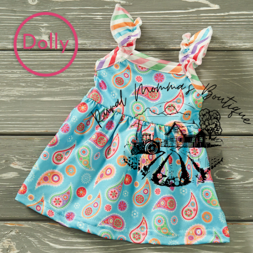 Poppin’ Paisley Dress